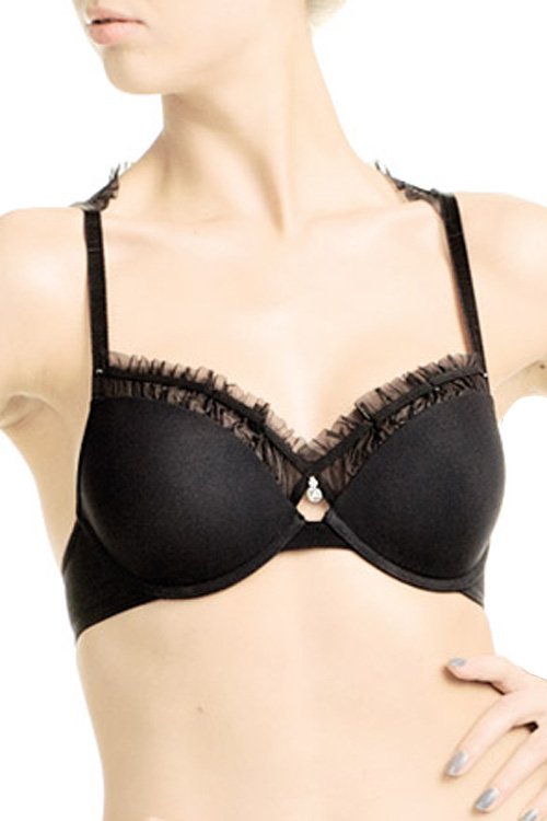 Marlies Dekkers Reveille Moi Padded Push-Up Bra - Black - source image 15364