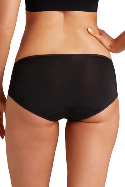 Love Luna Midi Brief Period Panty - Black - source image 52739