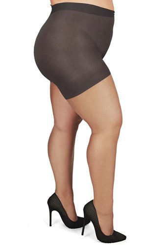 MeMoi Plus Size Curvy Ultra Sheer Control Top Pantyhose