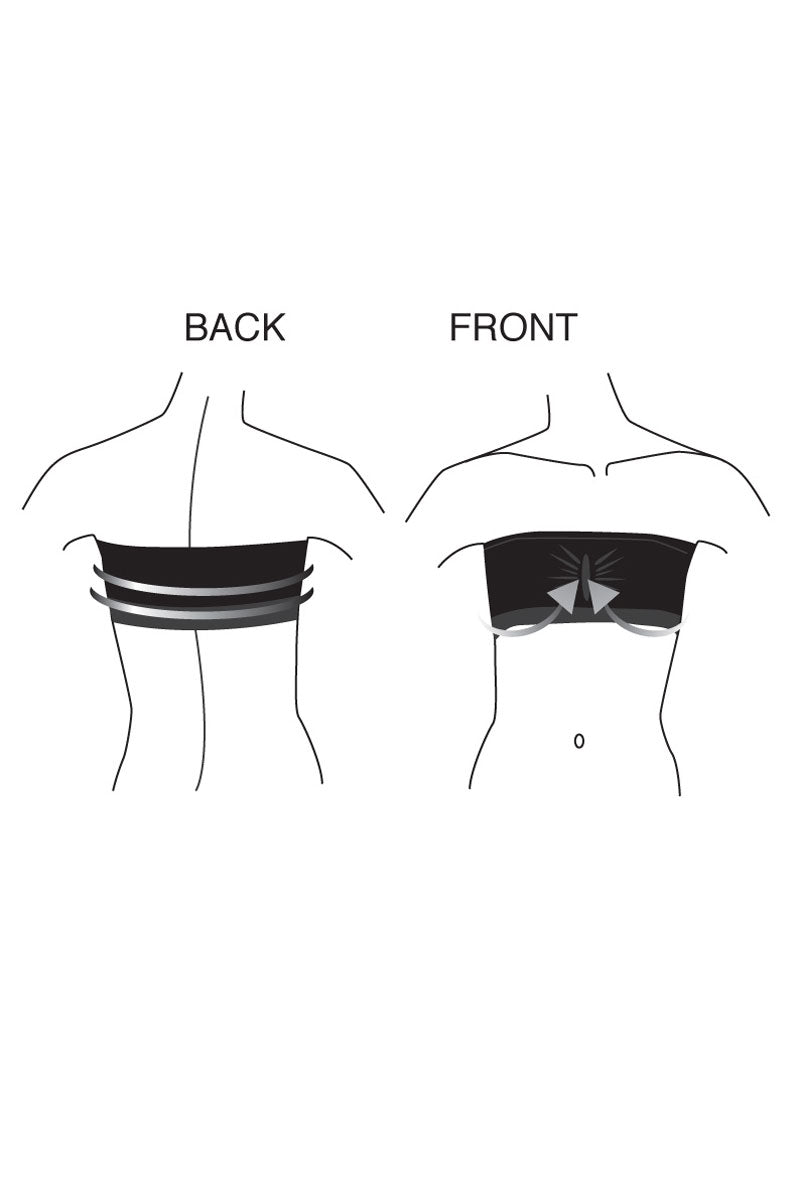 MeMoi SlimMe Bandeau Strapless Bra