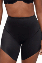 Miraclesuit Showstopper Slanted Hem Shaping Short - Black - source image 72809