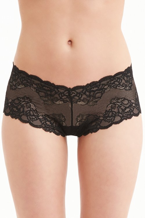 Montelle Cheeky Boyshort - Black - source image 29878