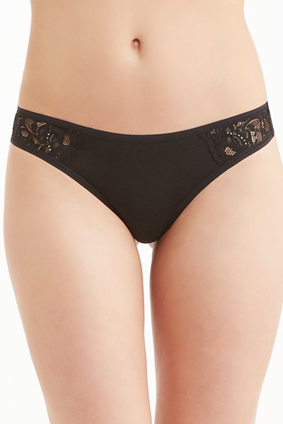 Montelle Essential Thong - Black - source image 29947
