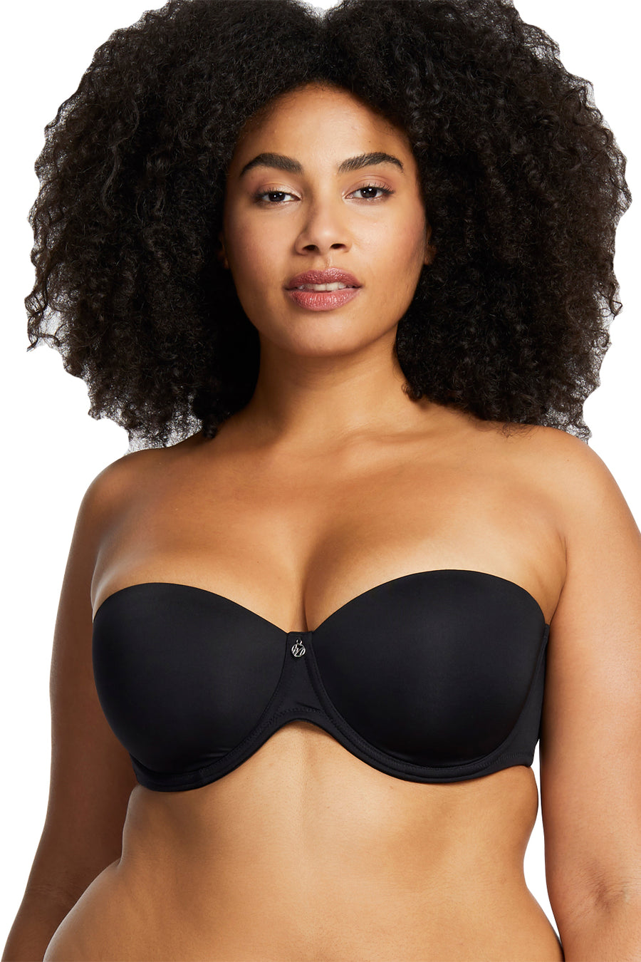 Montelle Essentials Strapless Bra - Black - source image 38038