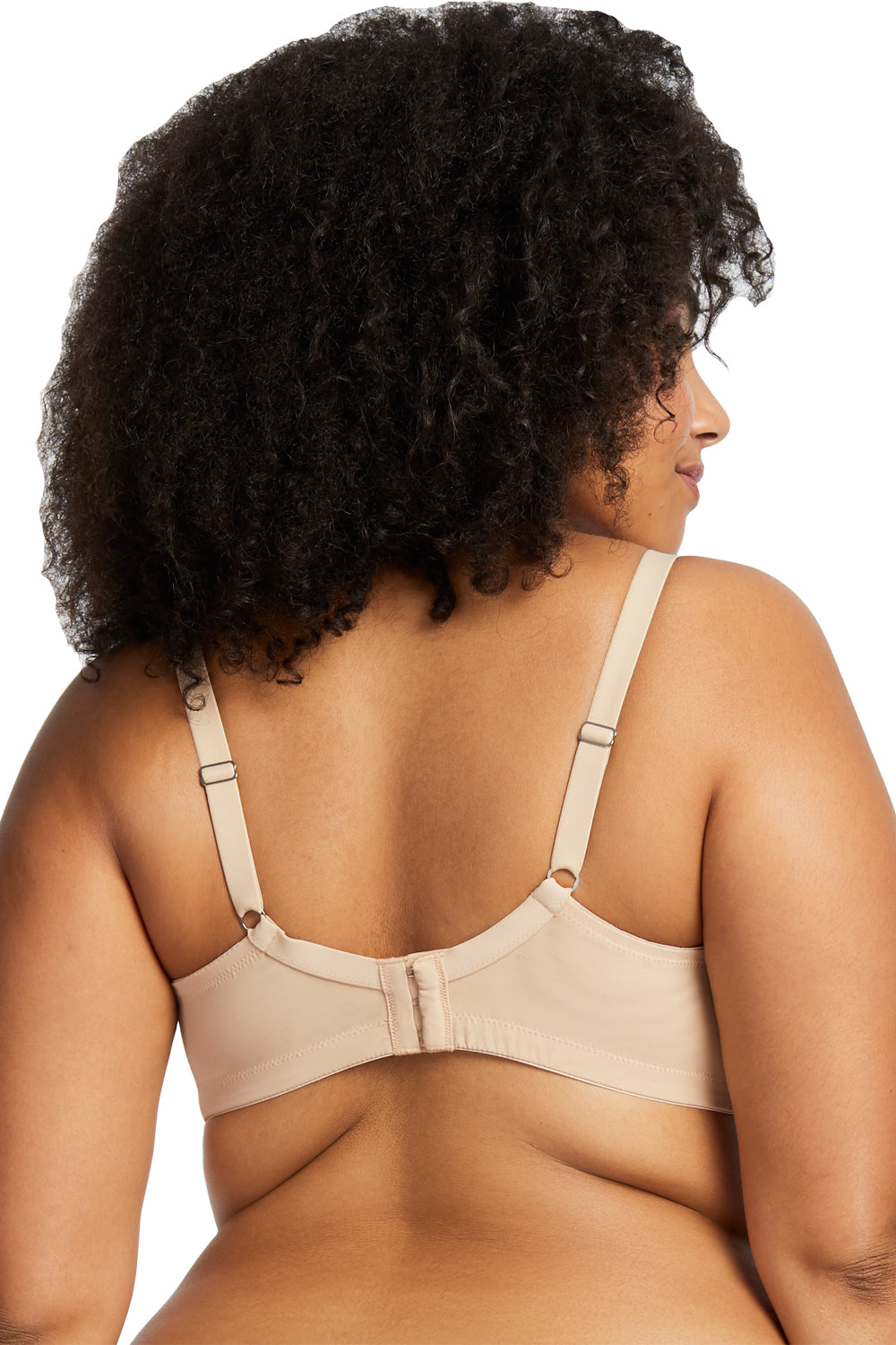 Montelle Essentials Wire Free Plus T-Shirt Bra - Nude - source image 38049