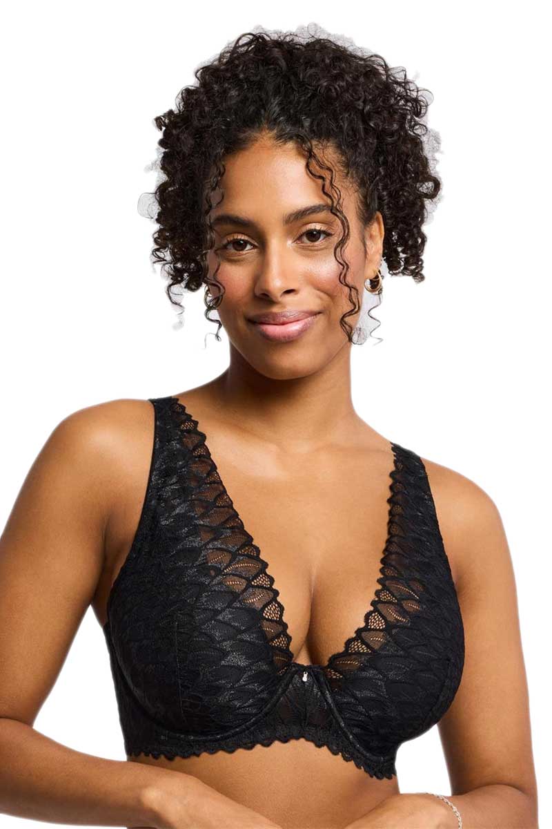 Montelle Lacy Full Mystique Bra - Black - source image 66353