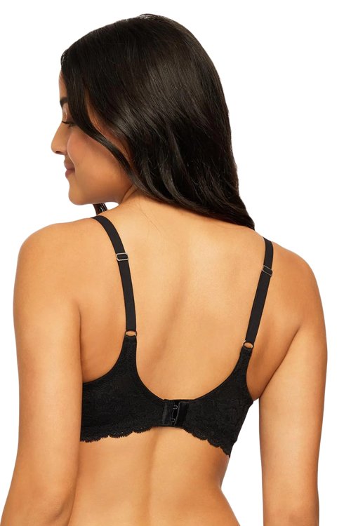 Montelle Muse Full Cup Lace Bra - Black - source image 55316