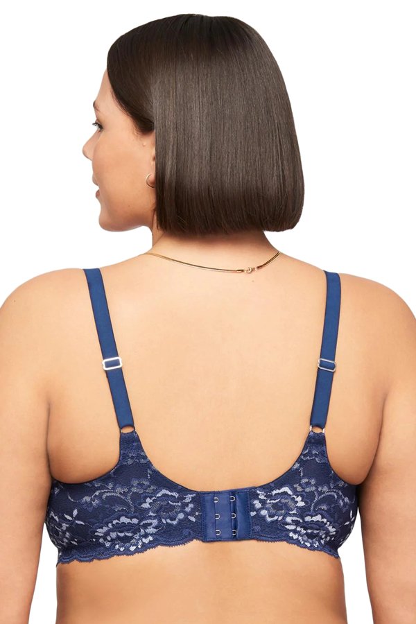 Montelle Muse Full Cup Lace Bra - Gemstone Blue/Heaven - source image 55318