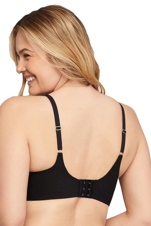 Montelle Mysa Supportive Smooth Bralette - Black - source image 55308