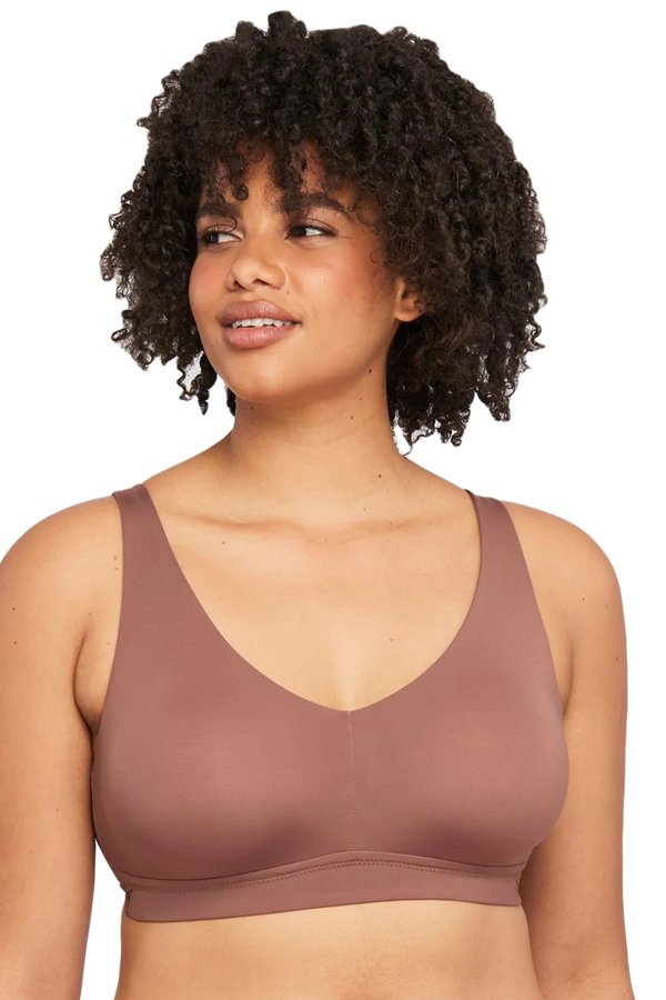 Montelle Mysa Supportive Smooth Bralette - Pecan - source image 55311