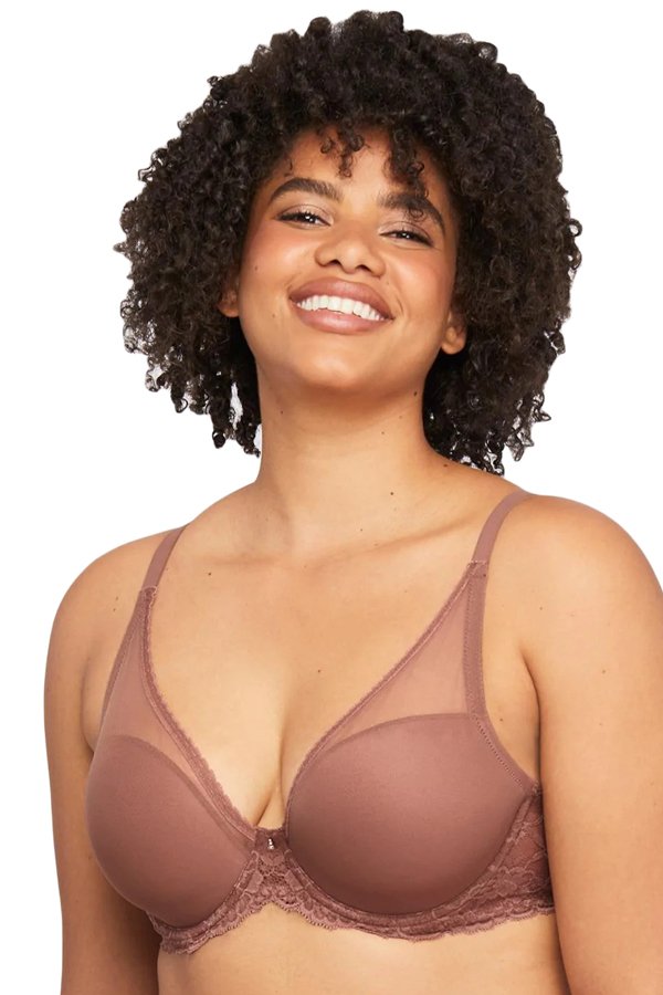 Montelle Mystique Mesh Bra - Pecan - source image 55339