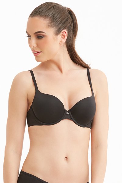 Montelle Pure Demi T-Shirt Bra - Black - source image 29884