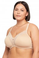 Montelle Wire-Free Dream Full Cup Bra - Sand - source image 55303