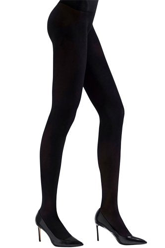 Natori Revolutionary Opaque Control Top Pantyhose - Black - source image 36799
