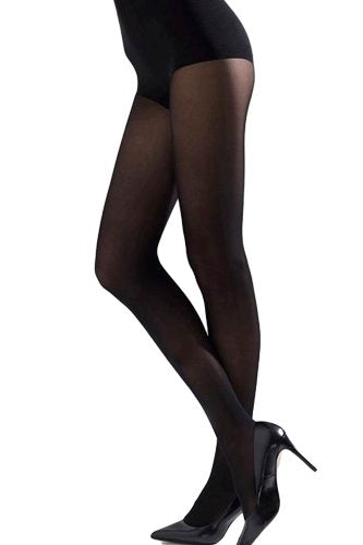 Natori Velvet Touch Opaque Tights - Black - source image 36801