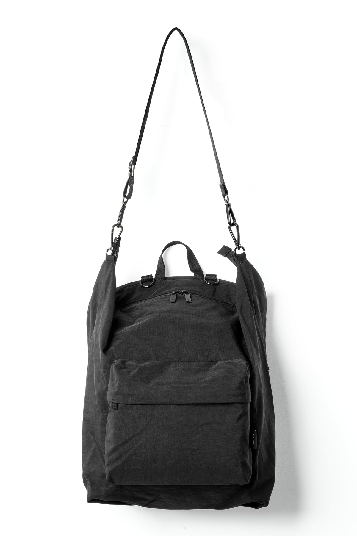 One Duo Designer Baby Diaper Bag, Classic Nylon, Big - Black - source image 51689