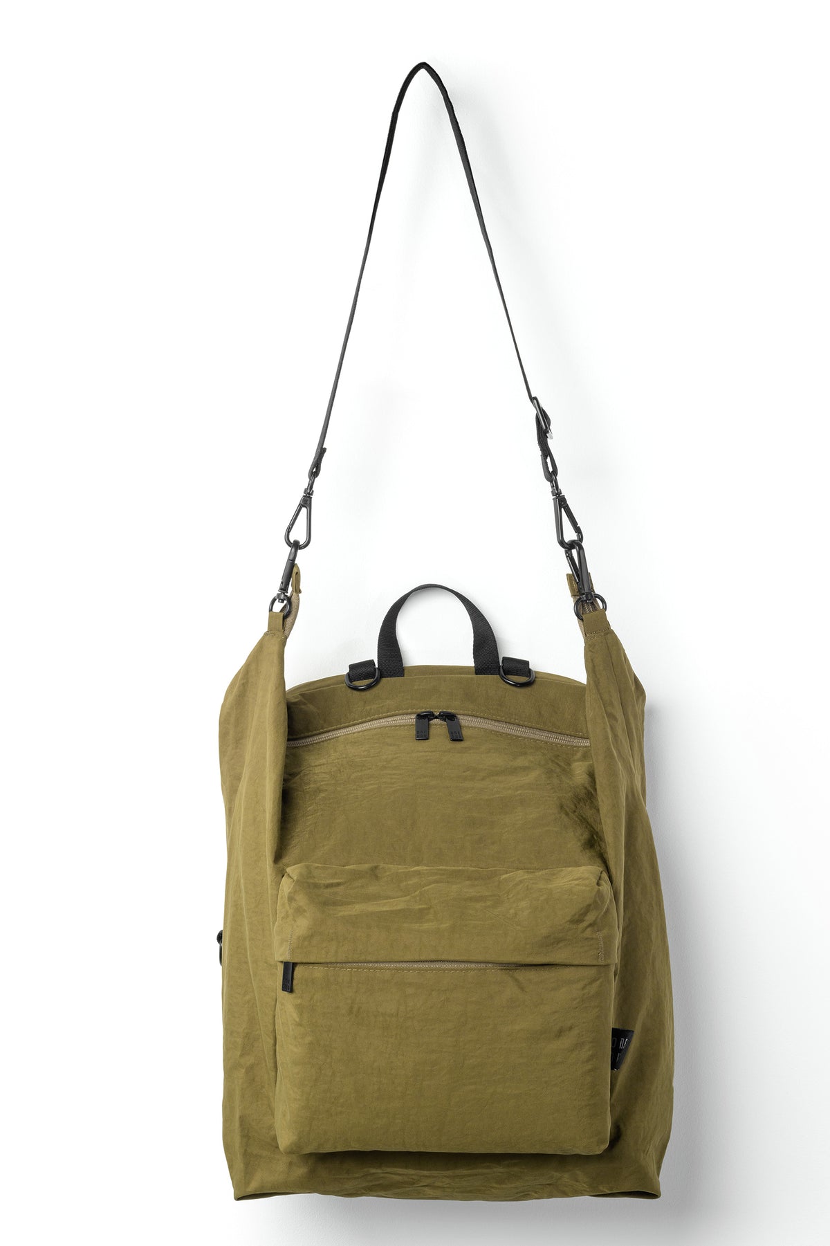 One Duo Designer Baby Diaper Bag, Classic Nylon, Big - Khaki - source image 51712