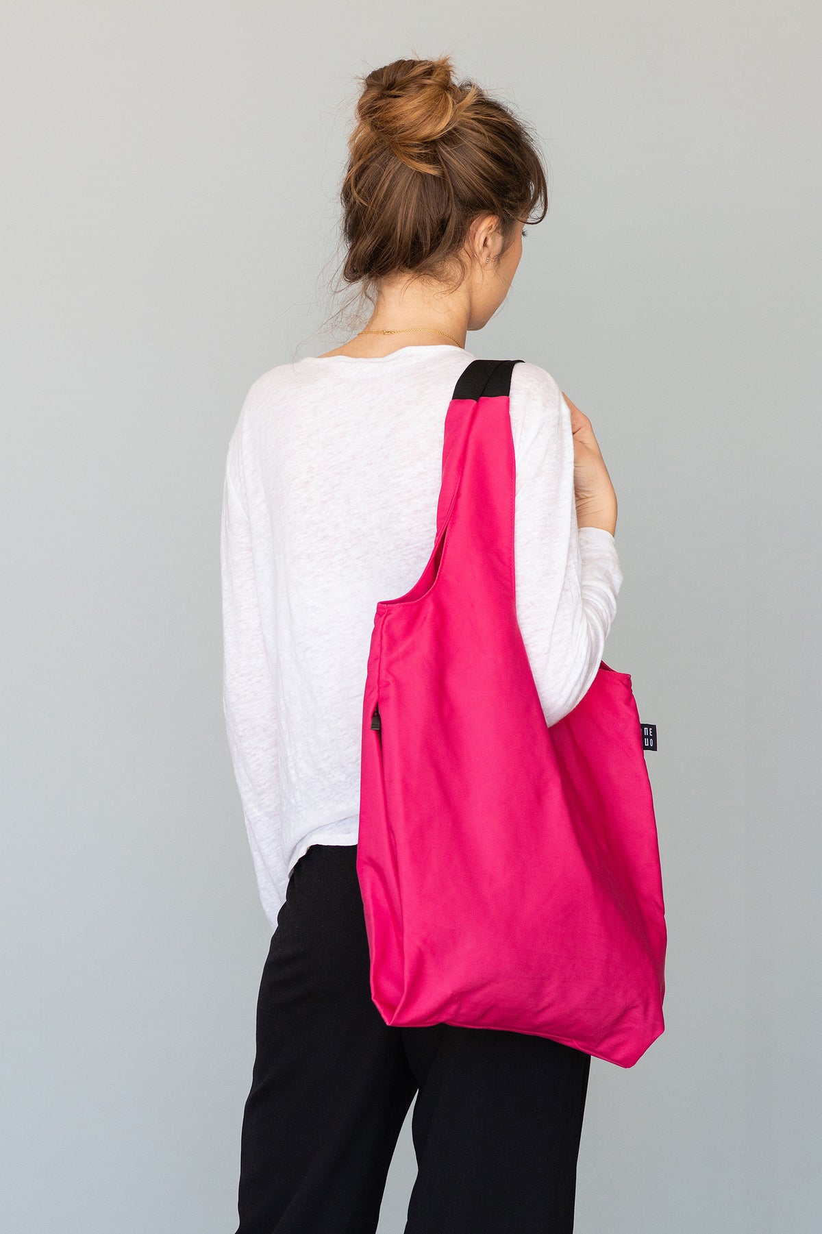 One Duo Designer Stroller Tote Diaper Bag - Fuchsia - source image 51763