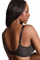 Panache Allure Stretch Lace Full Cup Underwire Bra - Black/Latte - source image 67098