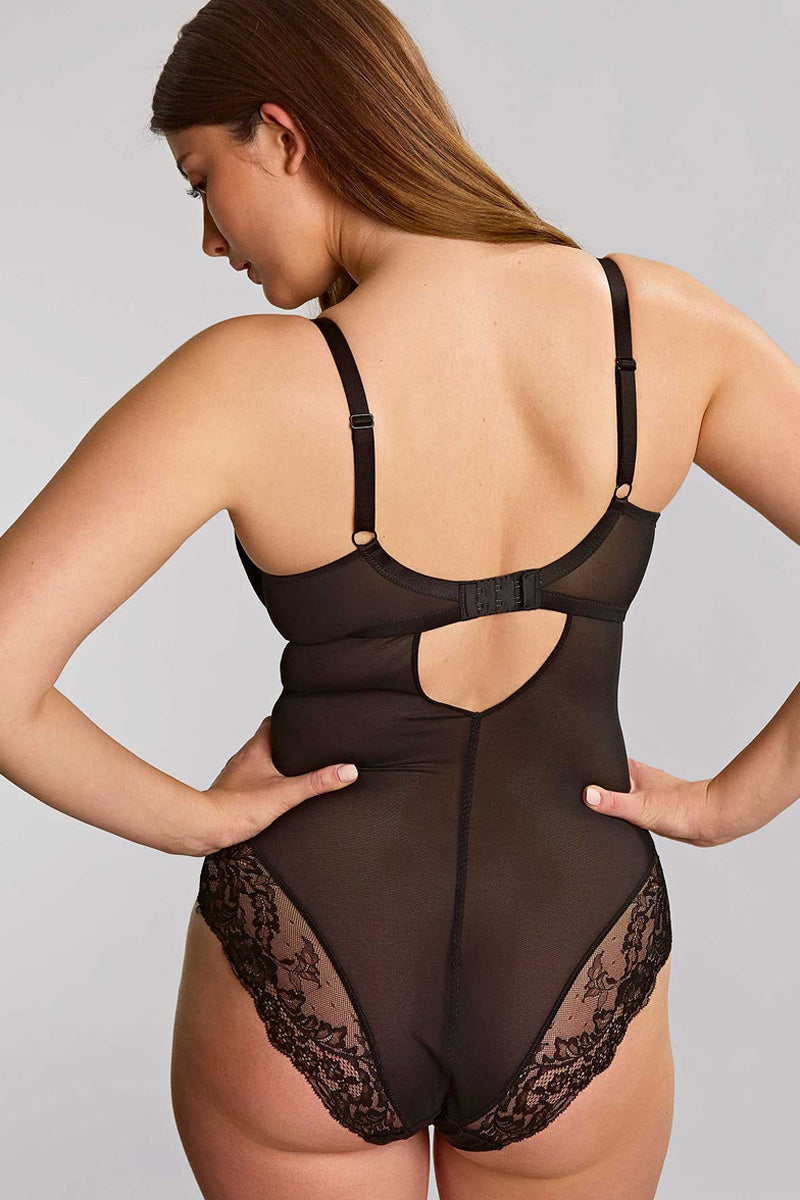Panache Ana Plunge Body - Black - source image 52109