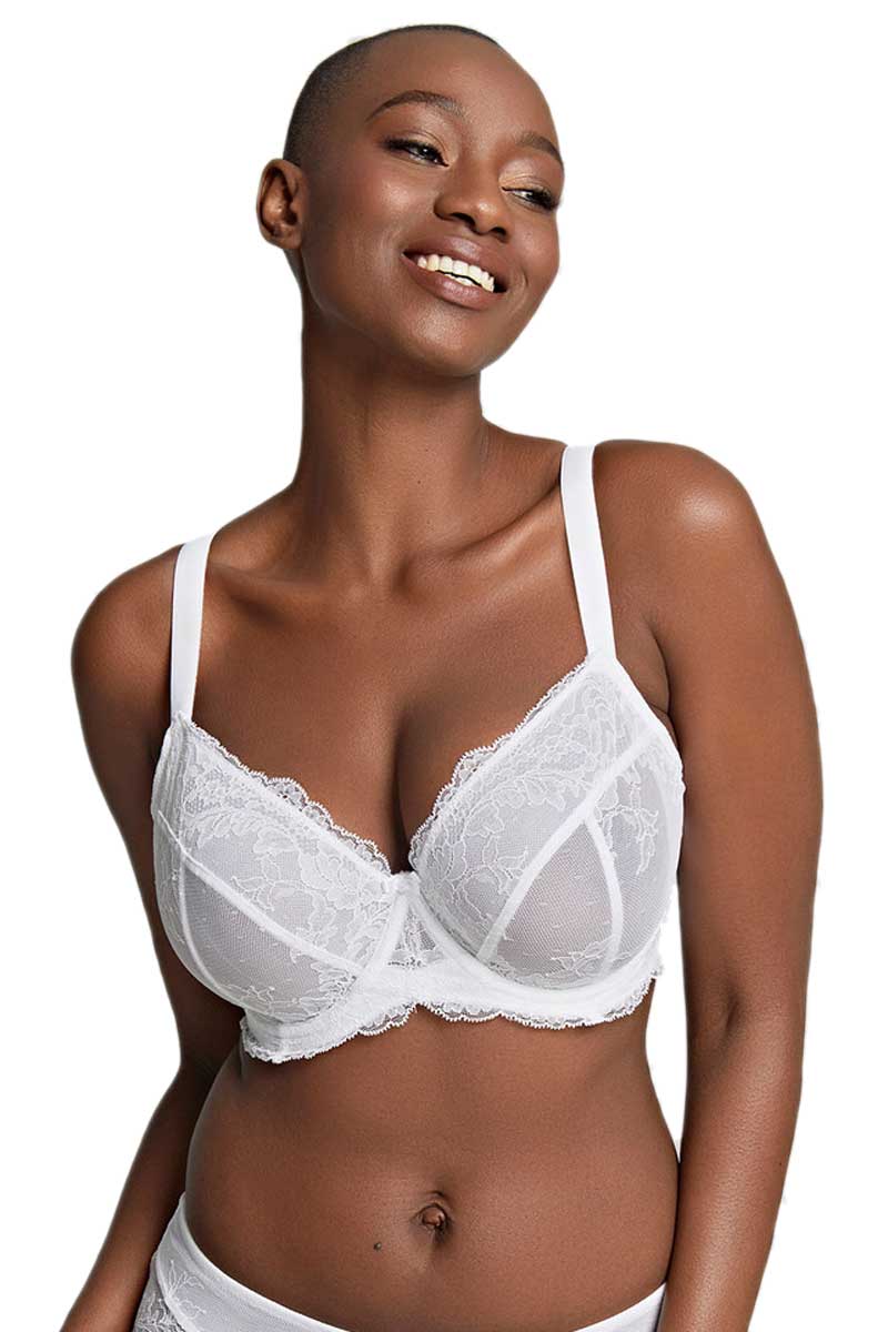 Panache Ana Plunge Bra - White - source image 66974