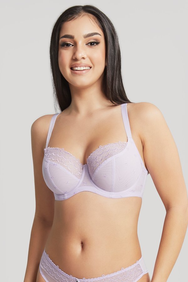 Panache Blossom Balconette Bra - Lilac - source image 51715