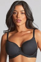 Panache Cari Moulded Spacer T-Shirt Bra - Black - source image 28081