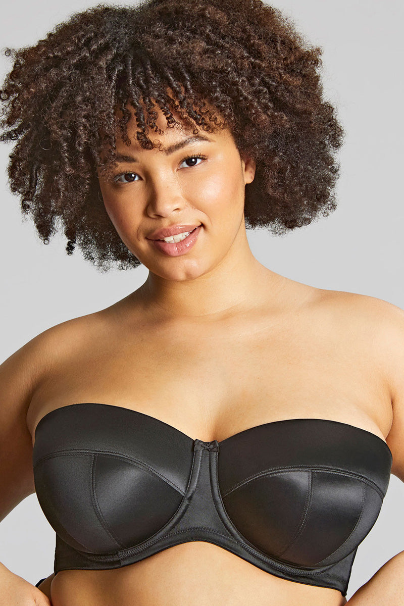 Panache Dana Strapless Bra - Black - source image 36537