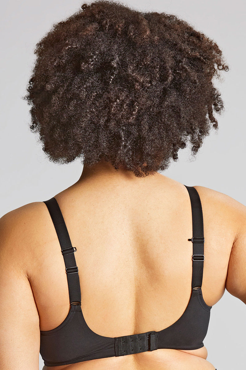 Panache Elegance Moulded Spacer T-Shirt Bra - Noir - source image 54725
