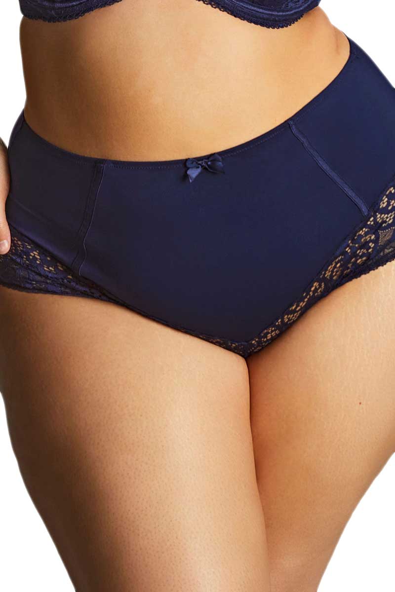 Panache Estel High Waist Brief - Navy - source image 66982