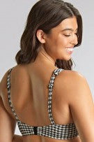 Panache Gingham Olivia Full Cup Bikini - Black Gingham - source image 71612