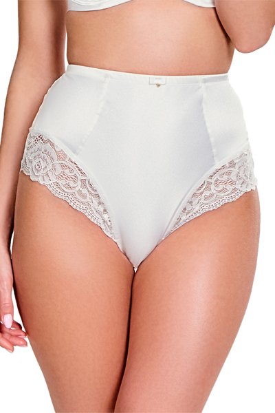 Panache Quinn High Waist Brief - Ivory - source image 31861