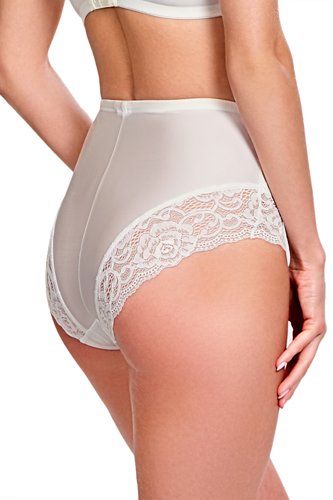 Panache Quinn High Waist Brief - Ivory - source image 31862