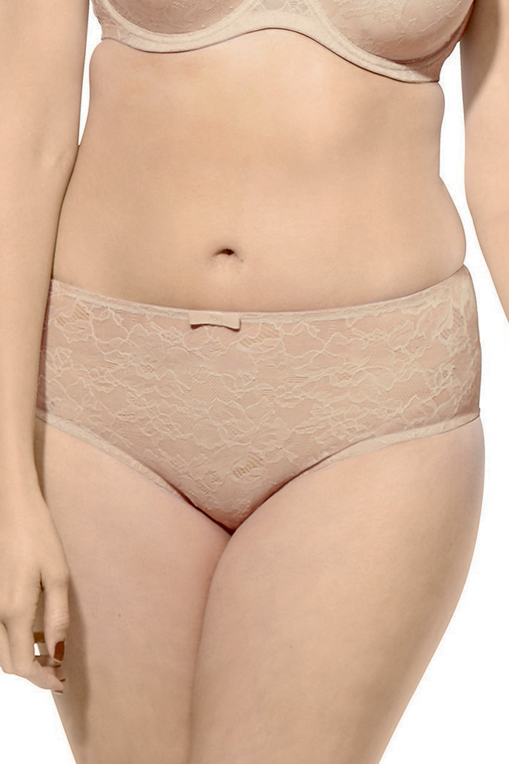 Panache Sculptresse Pure Lace Full Brief - Nude - source image 6195