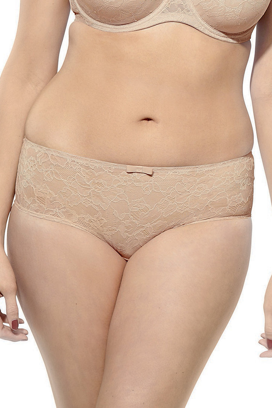 Panache Sculptresse Pure Lace Short - Nude - source image 9537