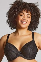 Panache Sculptresse Roxie Plunge Bra - Black - source image 31907