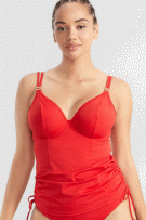 Panache Swim Anya Riva Balconnet Tankini - Fiery Red - source image 72356