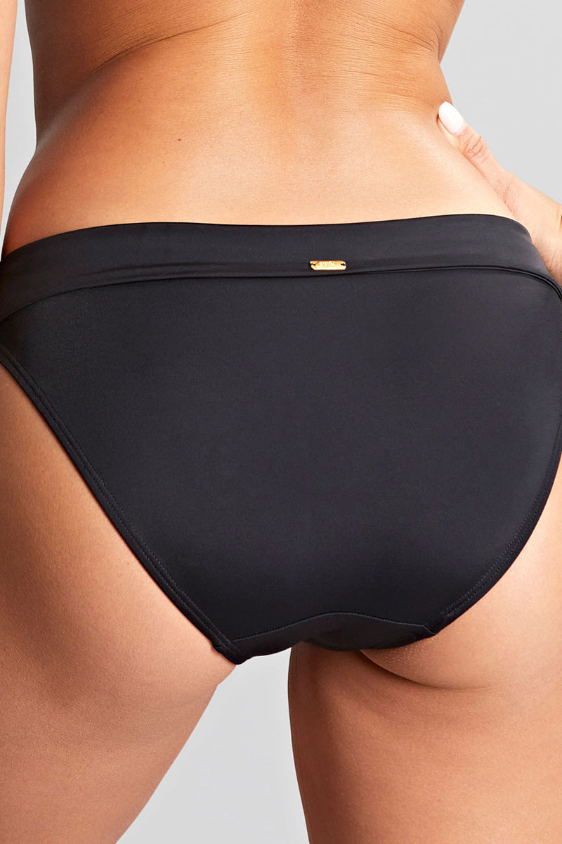 Panache Swim Anya Riva Fold Pant - Black - source image 38793