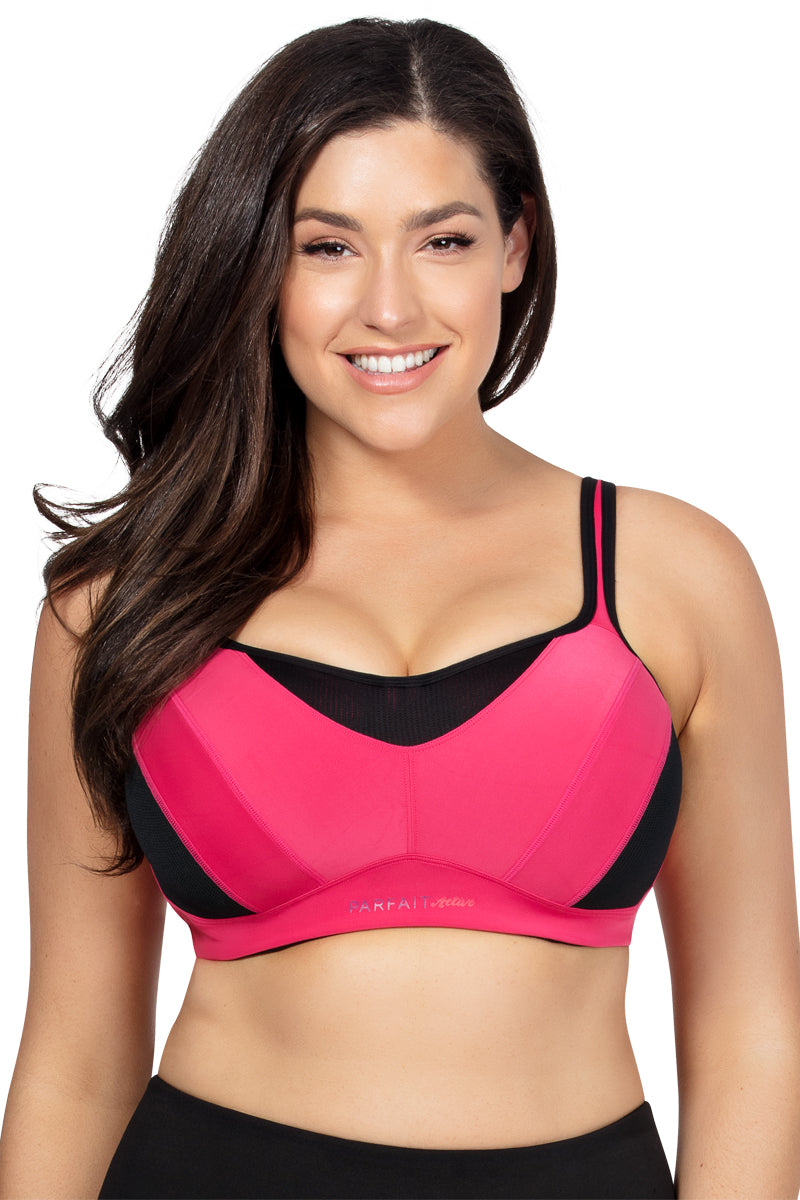Parfait Active Sports Bra - Claret Red - source image 32168