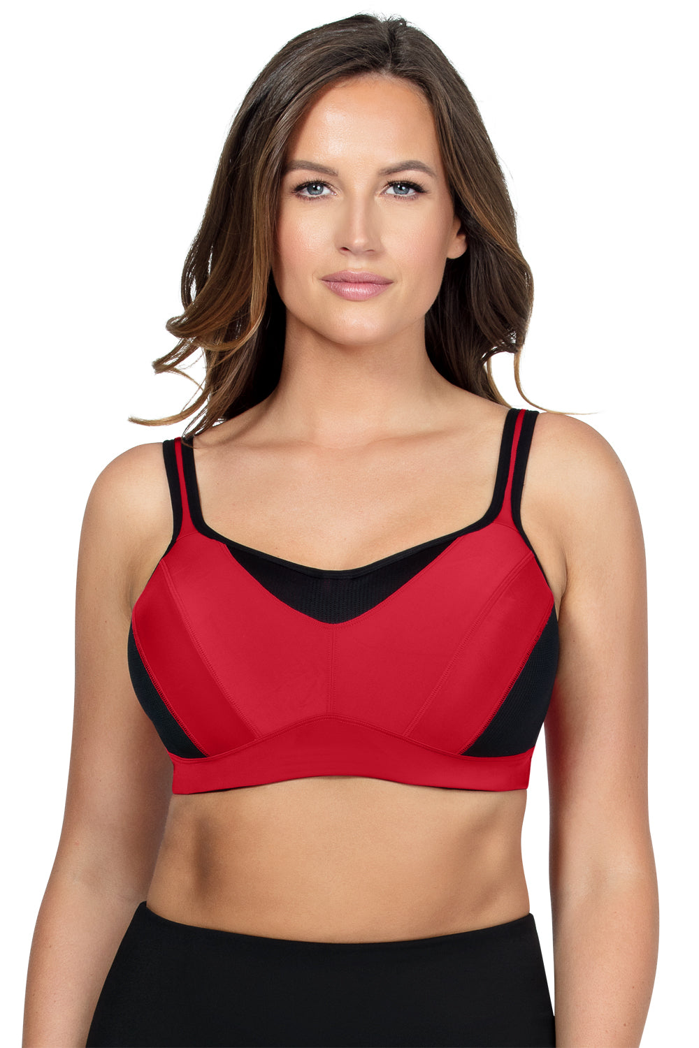 Parfait Active Sports Bra - Racing Red - source image 38181