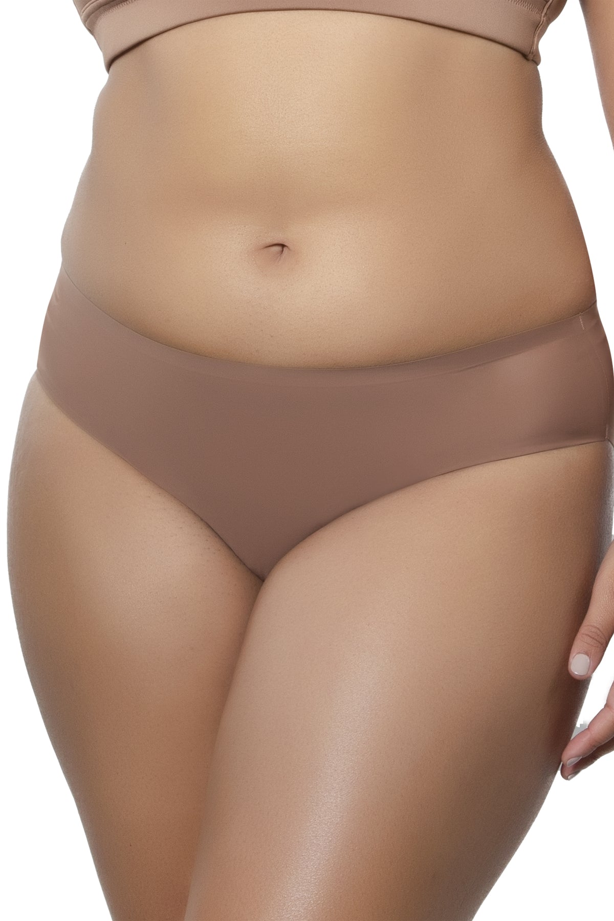 Parfait Bonded Hipster Panty - Mid Nude - source image 46828