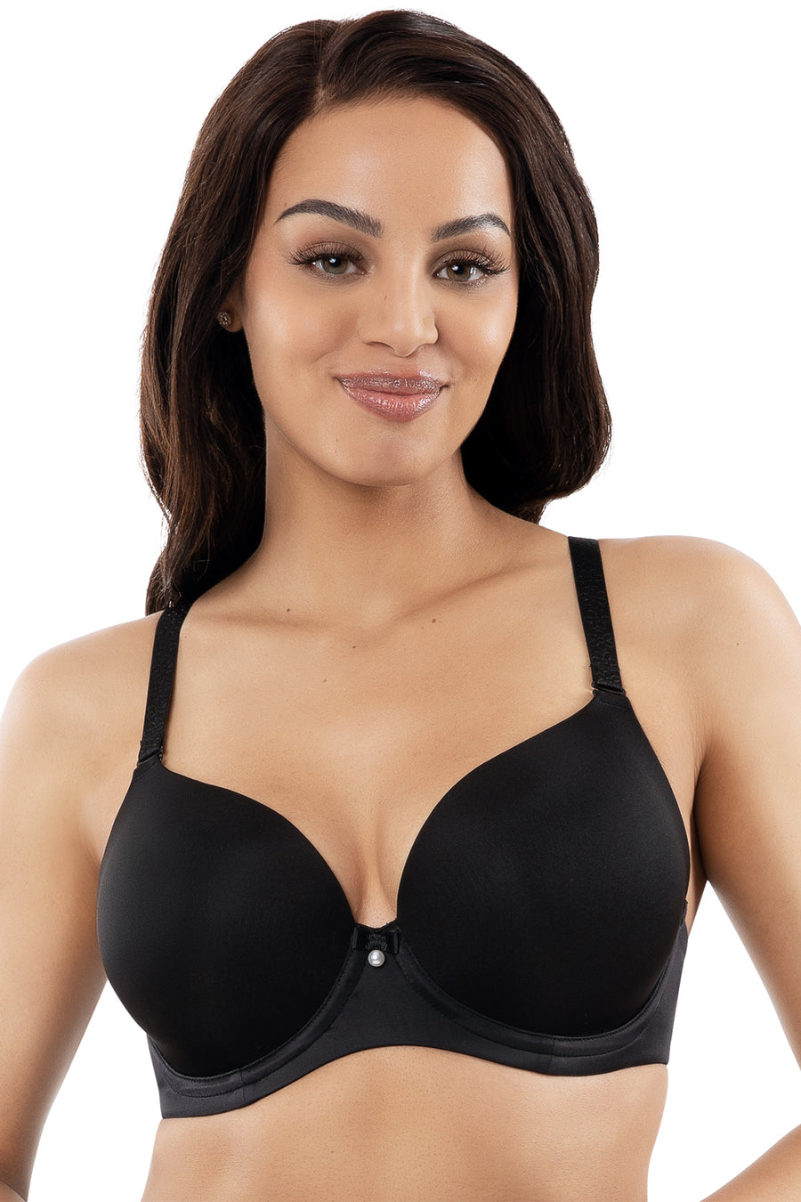 Parfait Elise Seamless T-Shirt Bra - Black - source image 66348