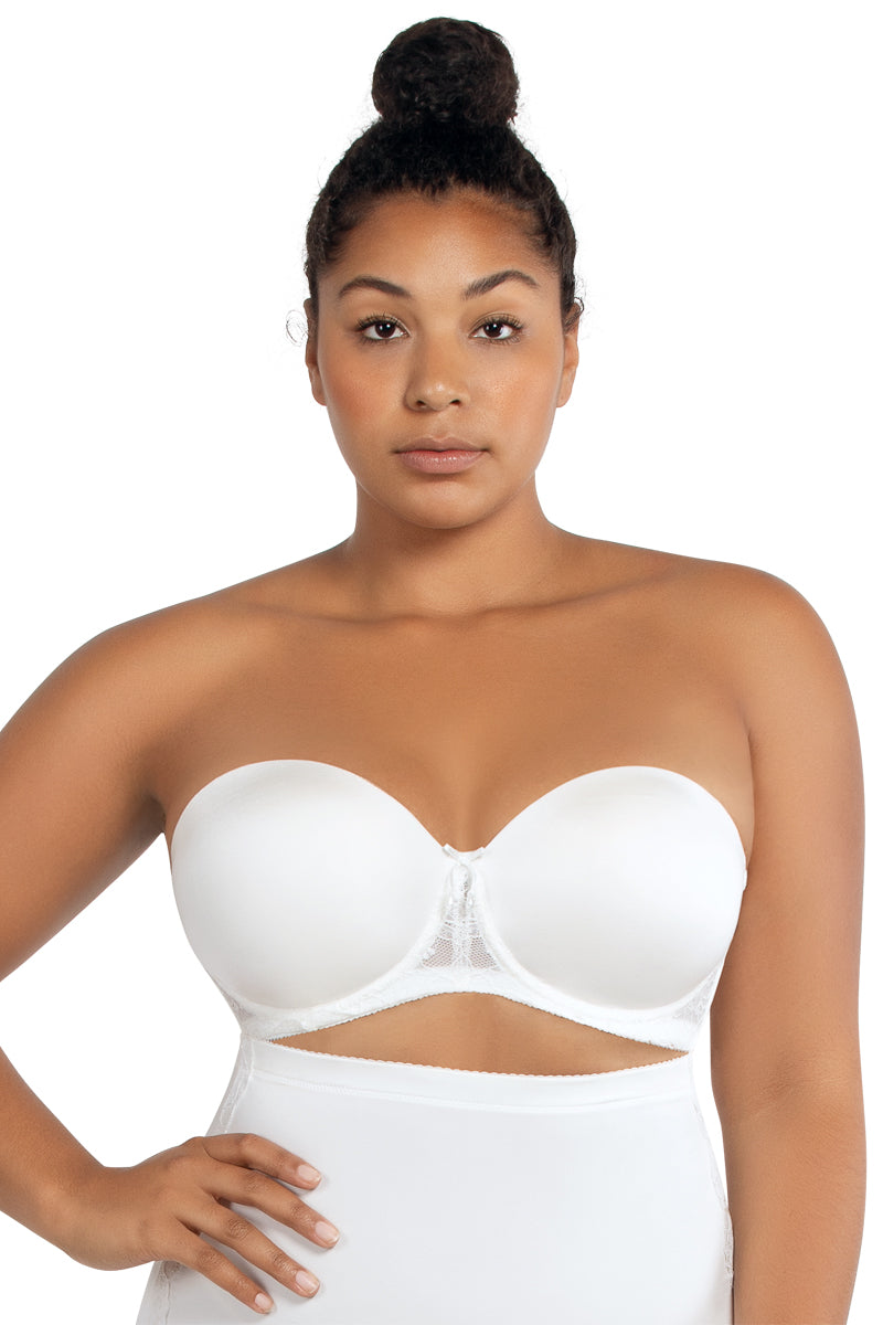 Parfait Elissa Contour Strapless Underwire Bra - Pearl White - source image 21204