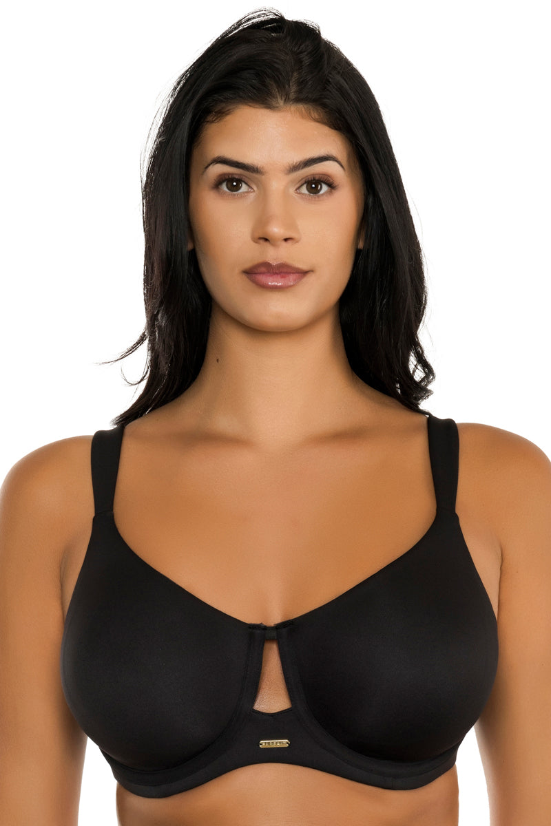 Parfait Emily Full Busted Unlined Non-Padded Wired T-Shirt Bra - Black - source image 75215