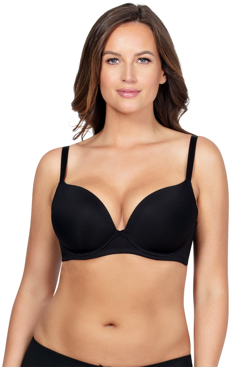 Parfait Emma Plunge Molded Bra - Black - source image 32137