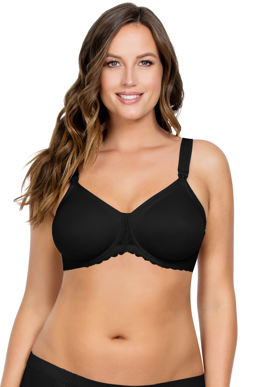 Parfait Leila Nursing Bra - Black - source image 34089