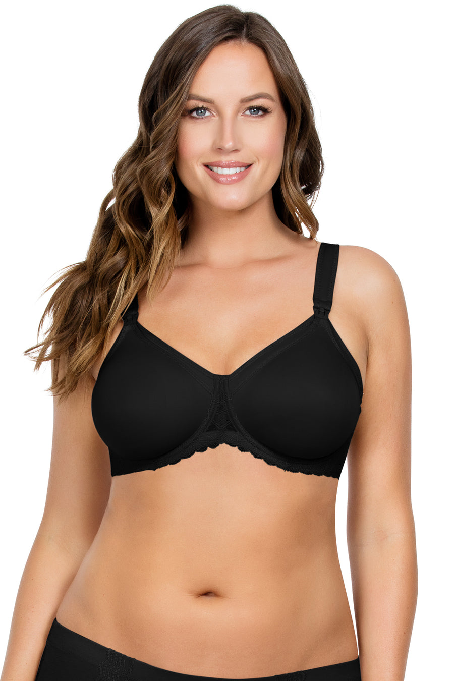 Parfait Leila Nursing Bra - Black - source image 34089