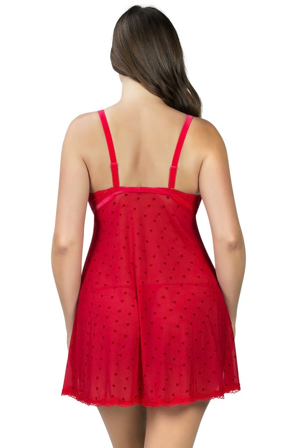 Parfait Lily Babydoll with Thong Panties