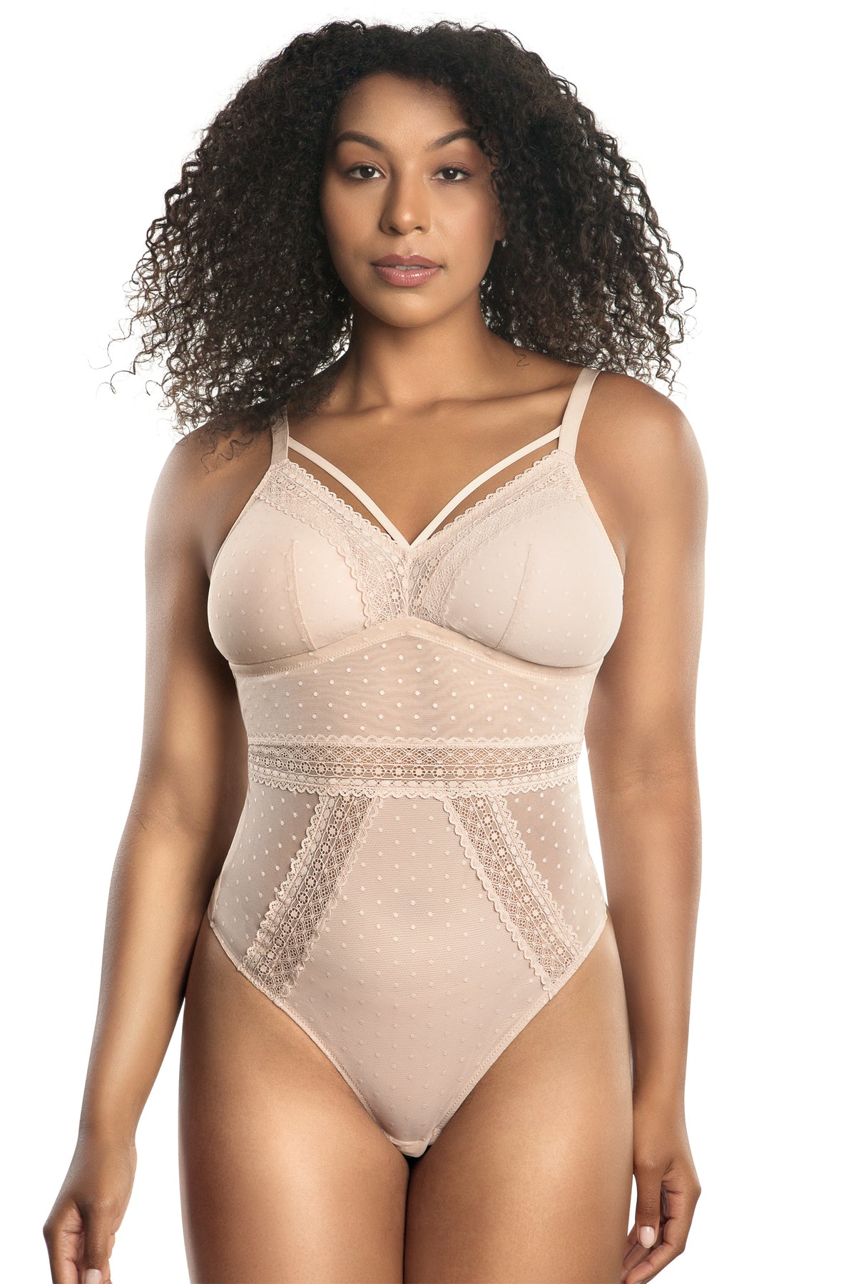 Parfait Mia Dot Bodysuit - Cameo Rose - source image 46683