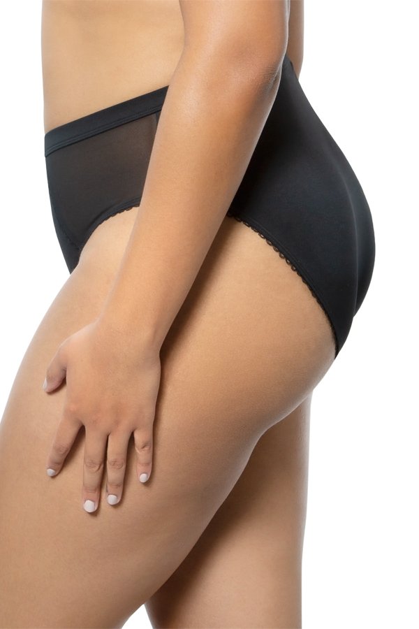 Parfait Micro Dressy French Cut Panty - Black - source image 41998